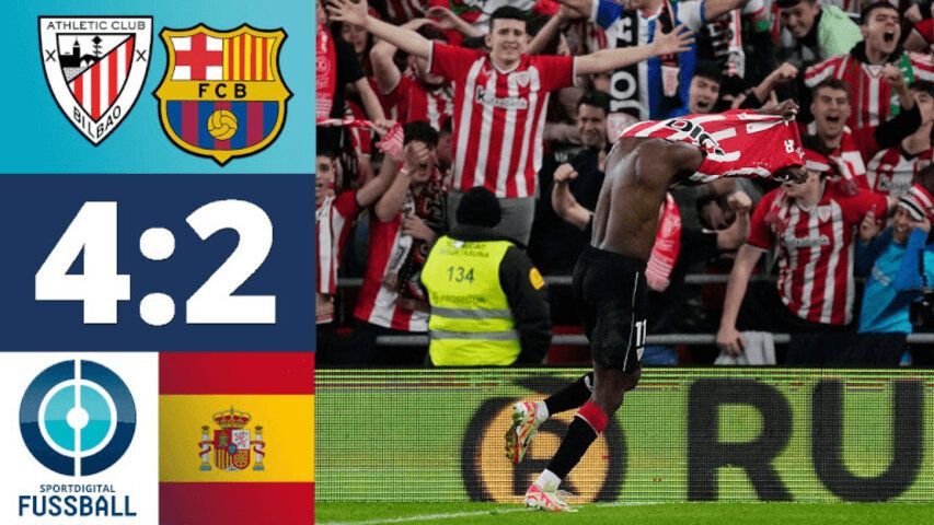 Athletic Bilbao Fc Barcelona Highlights