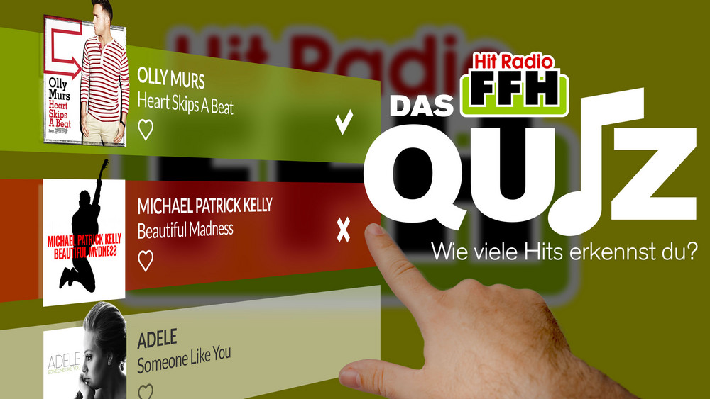 Neues FFH HitQuiz MusikSpiel mit SuchtFaktor FFH.de