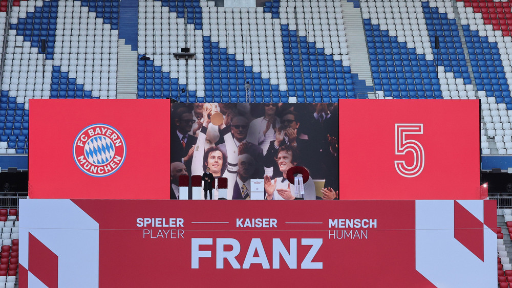 Abschied Von Franz Beckenbauer: Trauerfeier In Allianz Arena