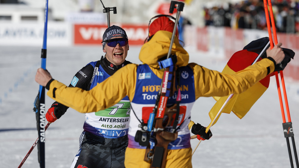 Biathlon In Antholz: Voigt Und Strelow Siegen Gewinnen Single-Mixed