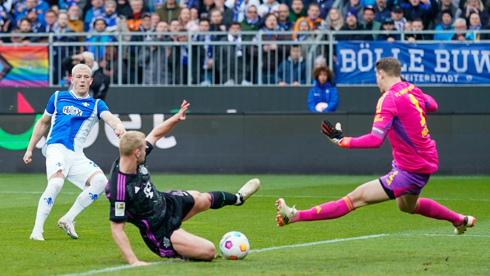 2:5 Gegen Bayern - Darmstadt 98 Verliert Trotz Guter Chancen